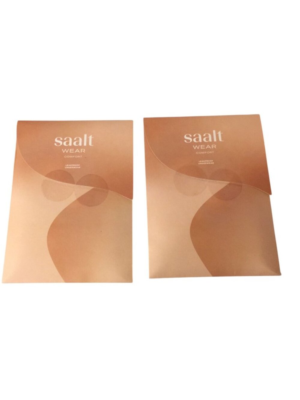 saalt Leak Proof Period Underwear Light Thong  Size Large Dep Marine Set of 2